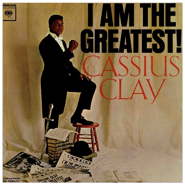 Cassius Clay Signed Album ''I Am the Greatest!'' -- With JSA COA